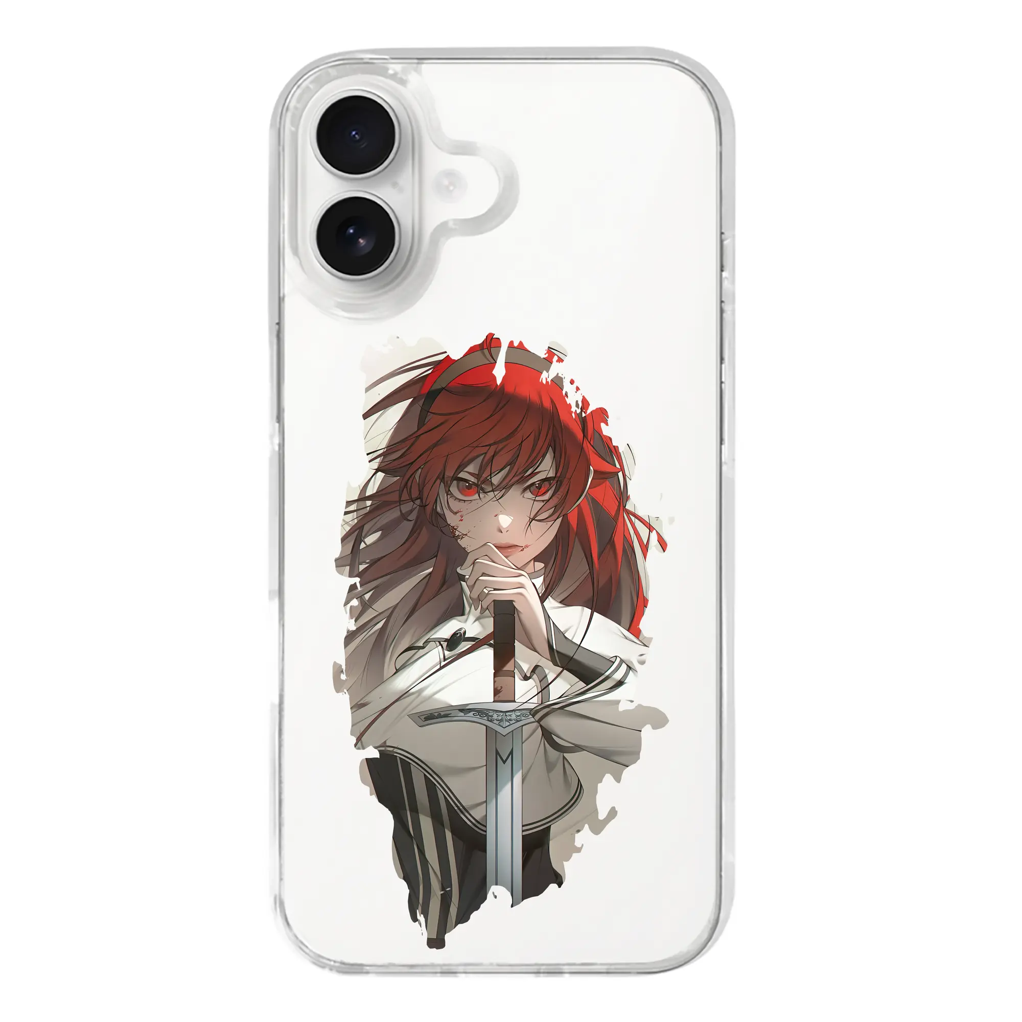 無職転生 グッズ,エリス・ボレアス・グレイラット - iPhone 17シリーズ 透明スマホケース – 薄型・耐衝撃・精密フィット保護カバー